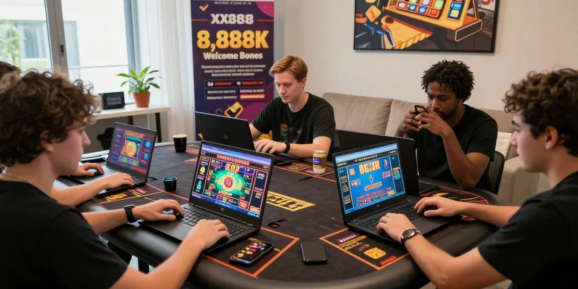 Dynamic online gaming atmosphere at https://xx88.se.net/ showcasing diverse players enjoying various exciting games.