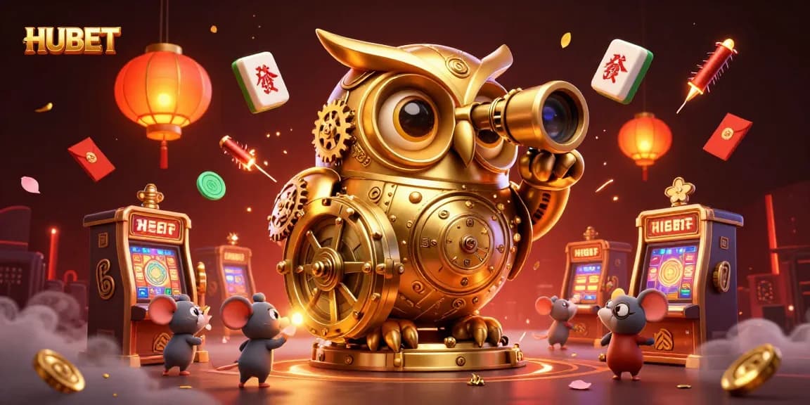 Experience vibrant gaming at HUBET with enchanting characters amidst dynamic casino action.