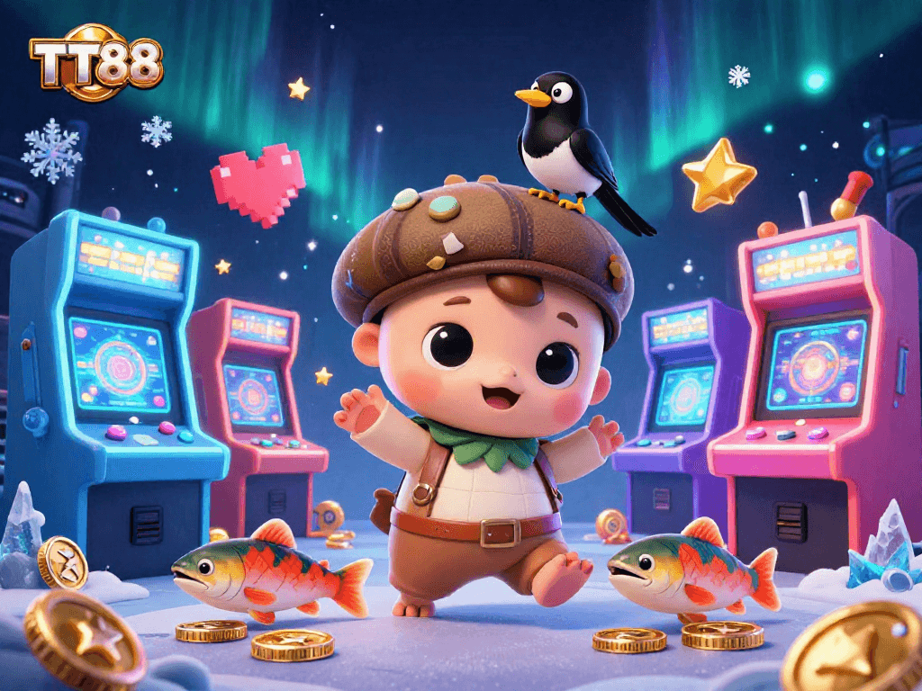 TT88 invites you to experience thrilling gameplay with exciting casino action and vibrant characters.