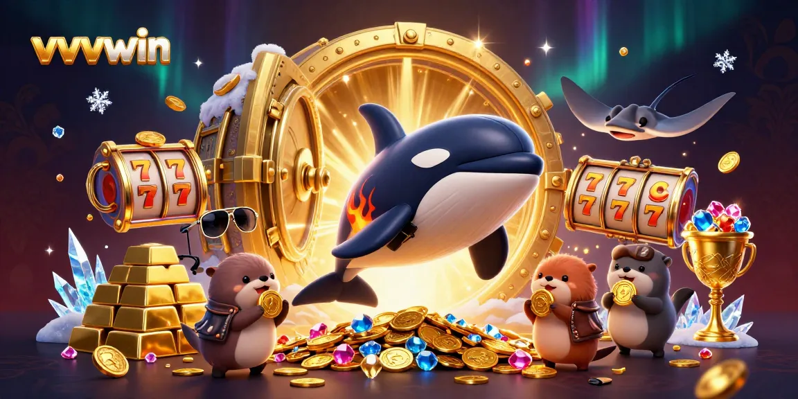 Experience thrilling gameplay with vvvwin's vibrant casino scene featuring captivating characters.