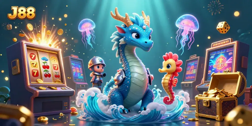 Experience thrilling wins at J 88 with immersive slots and vibrant casino visuals