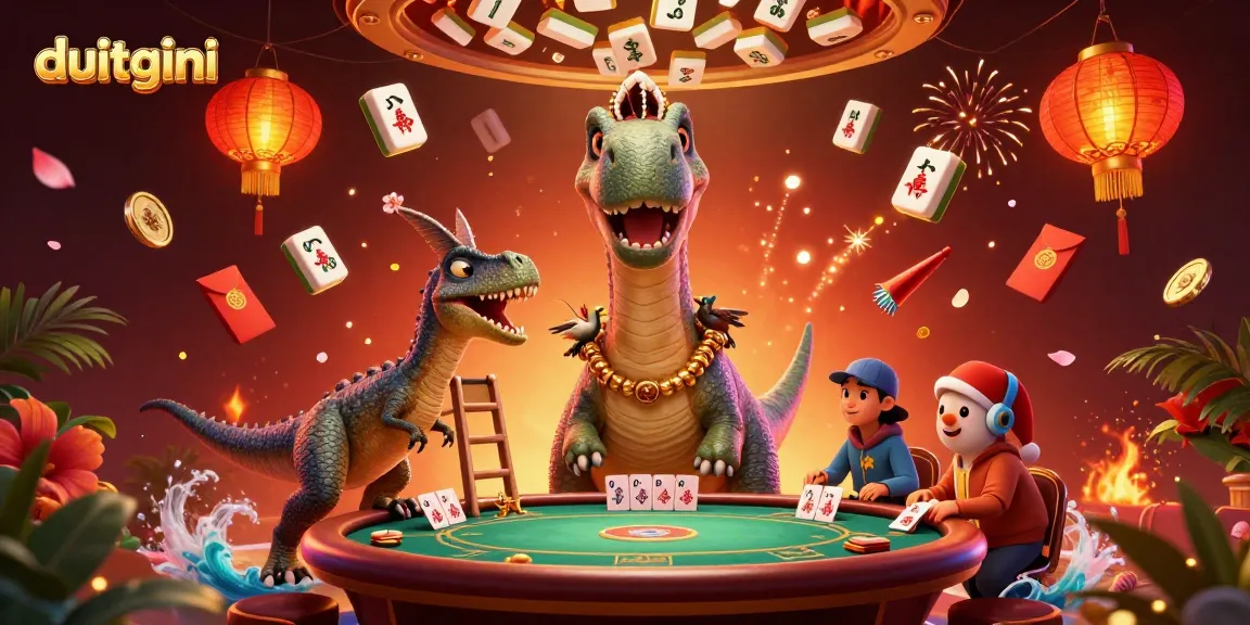 Experience the excitement of duitgini with thrilling 3D characters and vibrant casino elements.