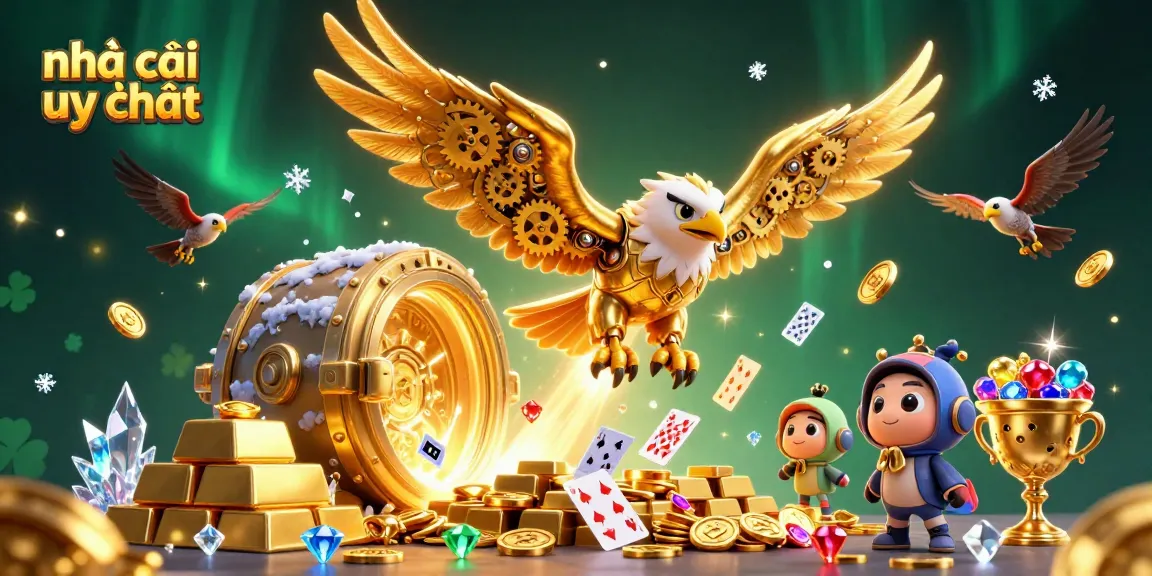 Experience the thrill of nhà cái uy tín with dazzling symbols and wealth in a dynamic casino scene.