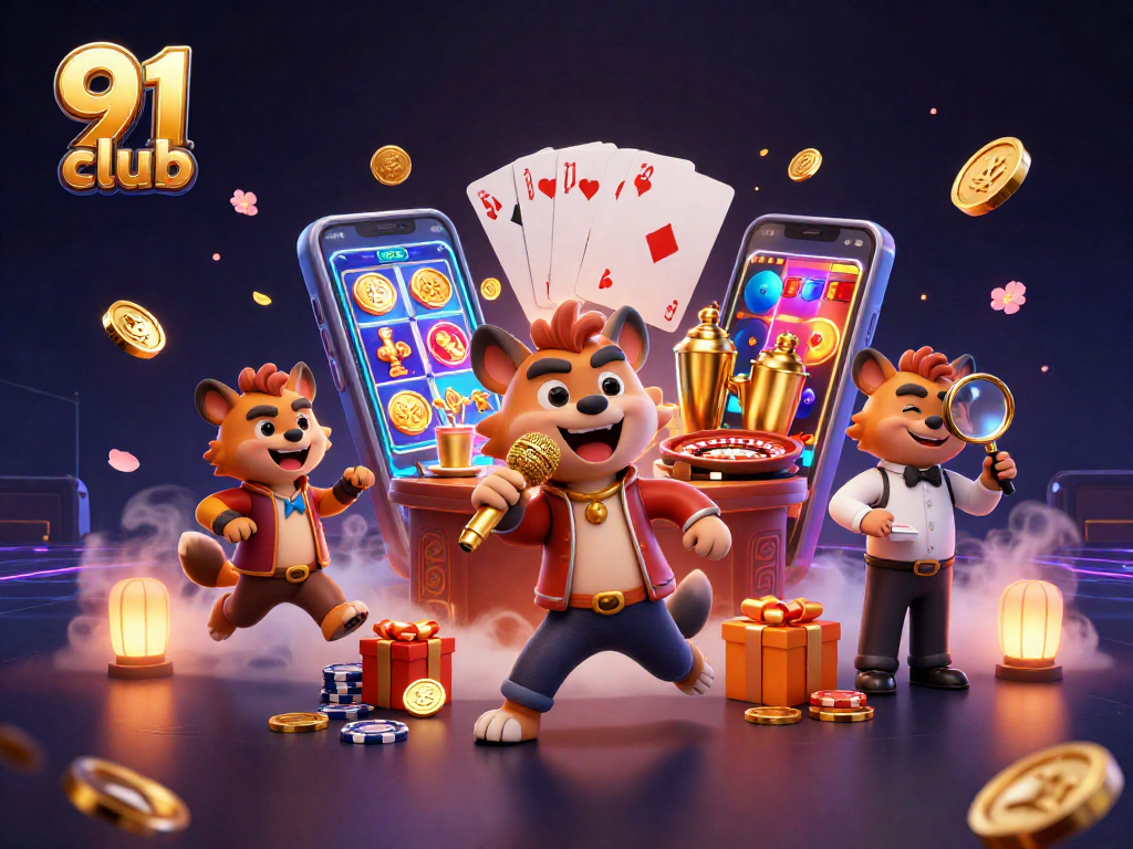 Engage with thrilling games at 91 club, experiencing vibrant casino action and colorful predictions.