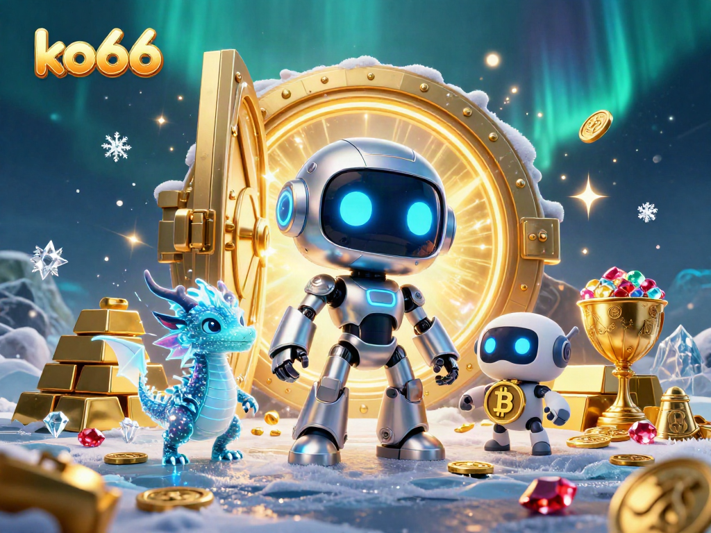 Engage in epic gaming thrills at ko66, surrounded by wealth and vivid casino treasures.