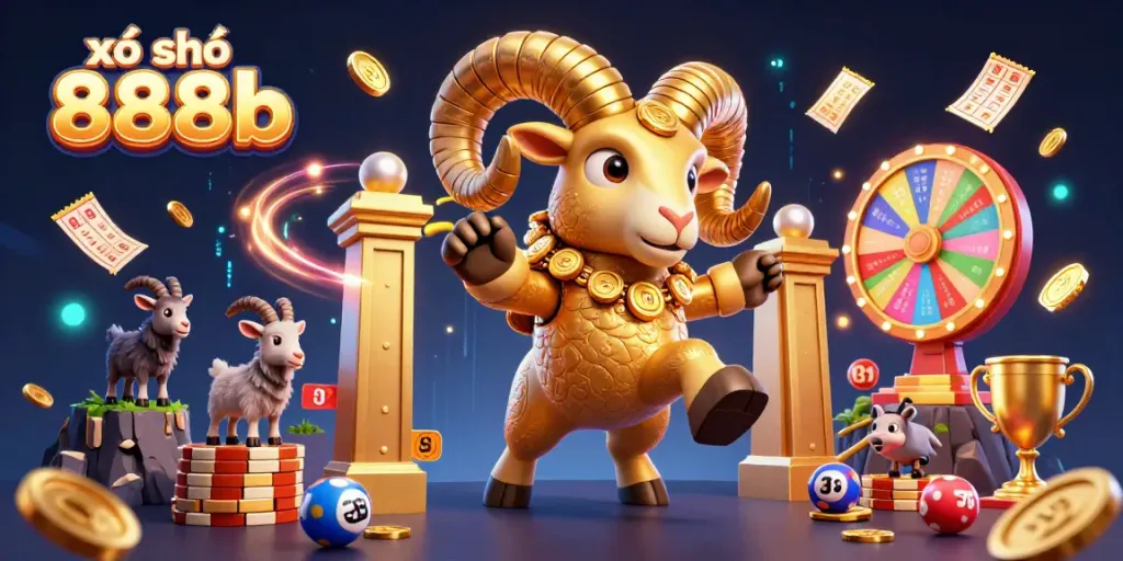 Engage with xổ số 888b through dynamic lottery-themed elements and vibrant visuals.