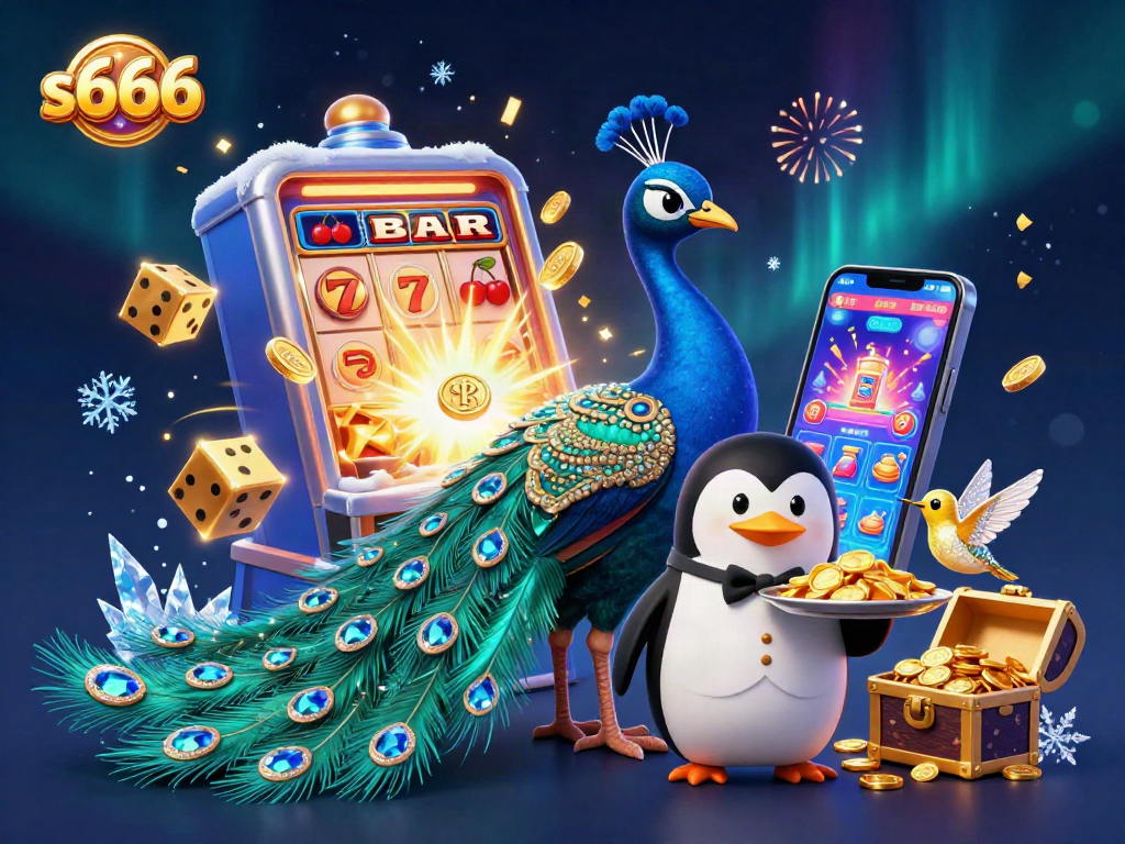 Spin the reels at s666 for thrilling casino wins surrounded by rich, dynamic visuals.