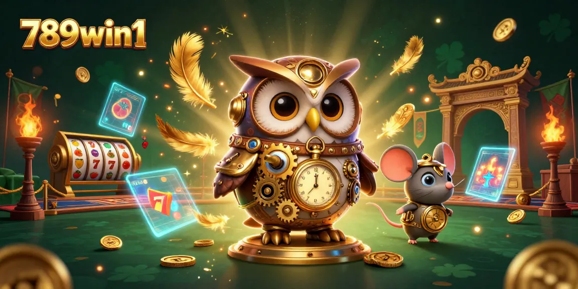 Win big with 789win1's immersive 3D casino adventures featuring vibrant steampunk elements.
