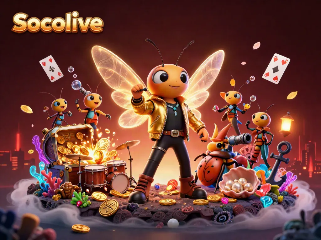 Socolive pushes the envelope in online betting with immersive visual elements showcasing high-quality streaming experiences.