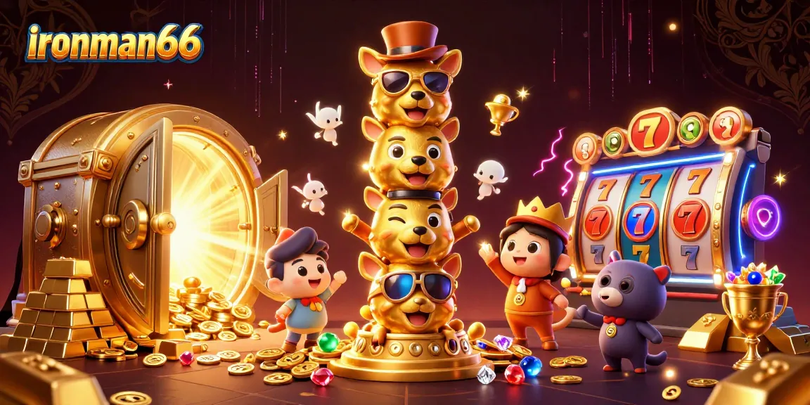 Experience big wins at ironman66 with vibrant 3D casino treasures and lively gaming action.